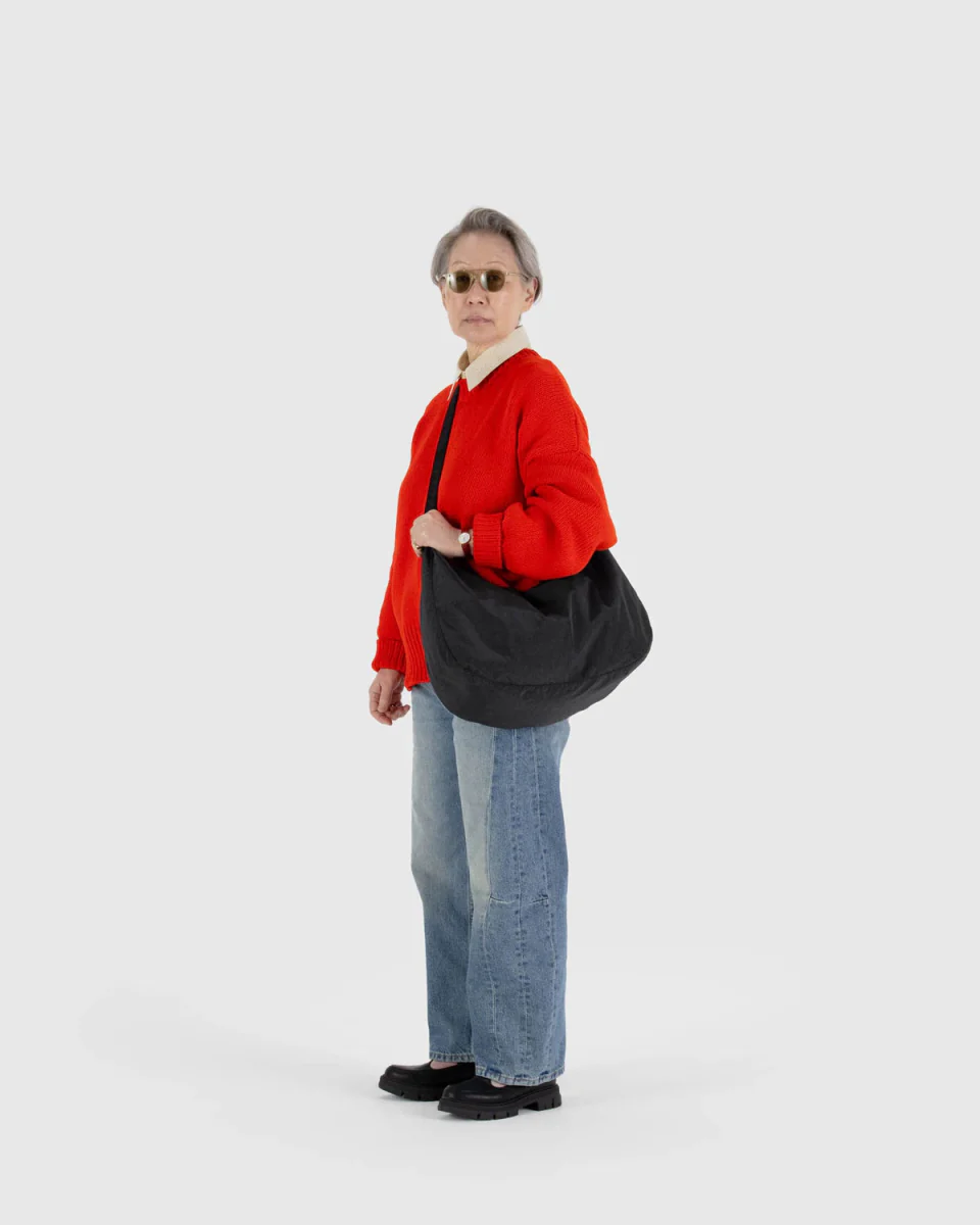Sac Croissant Large Baggu Noir - Image 2
