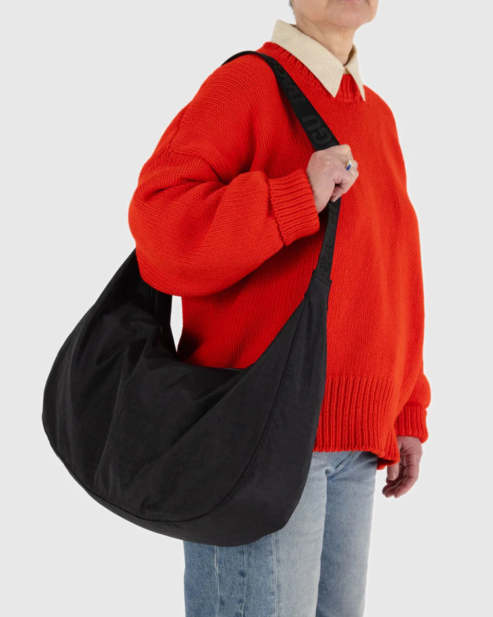 Sac Croissant Large Baggu Noir - Image 3