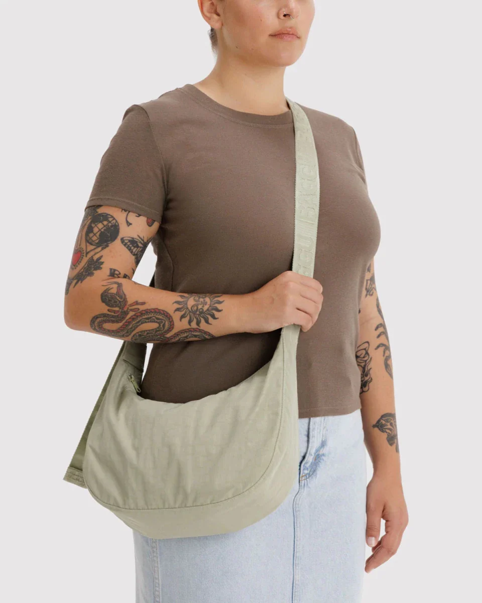 Sac Croissant Medium Baggu Celadon - Image 2