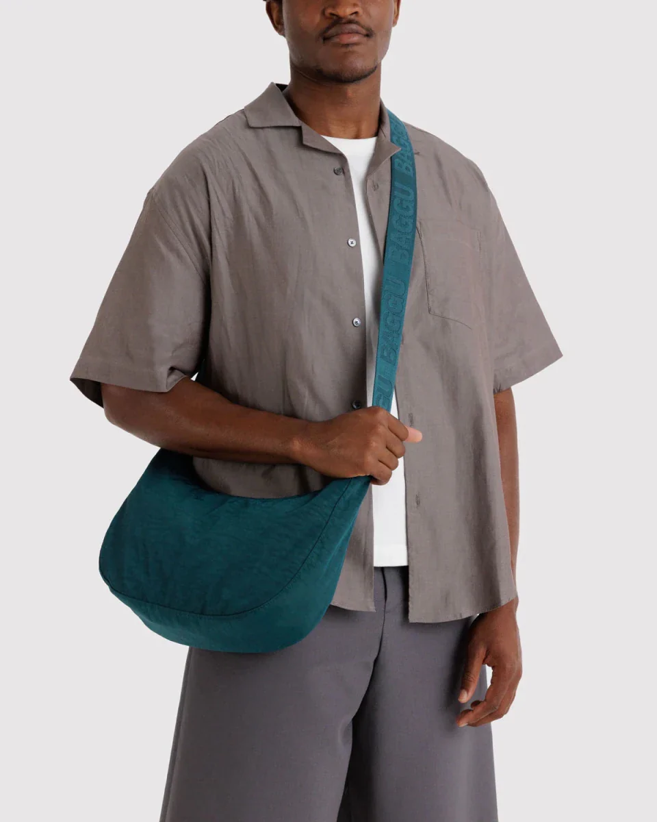 Sac Croissant Medium Baggu Deep Sea - Image 2