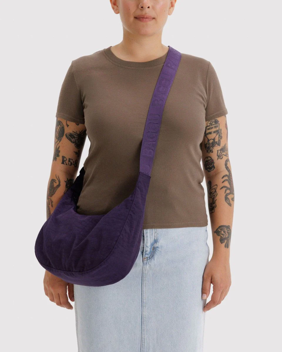 Sac Croissant Medium Baggu Fig - Image 2