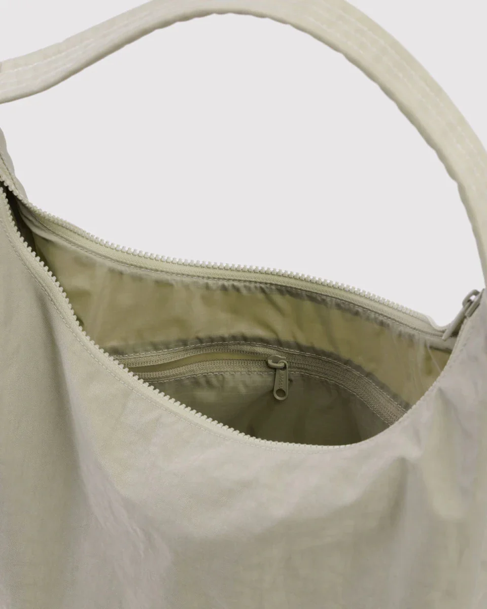Sac d'Épaule Nylon Baggu Celadon - Image 4