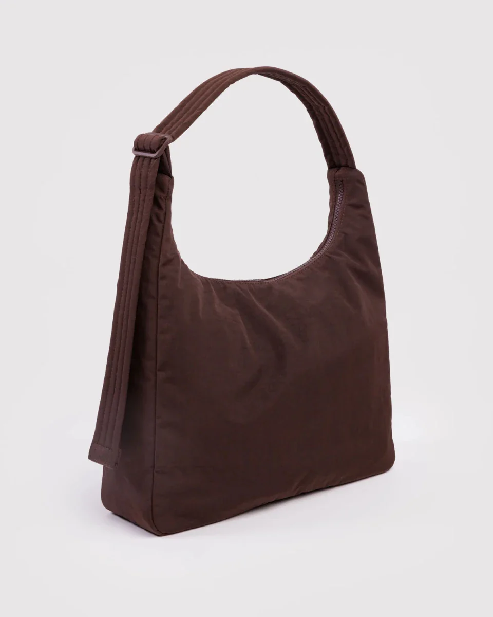 Sac d'Épaule Nylon Baggu Coffee - Image 3