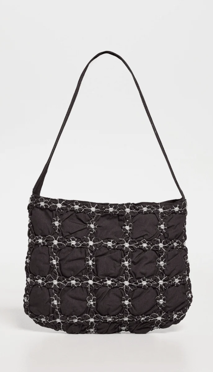 Sac Minnie Noir et Blanc Damson Madder