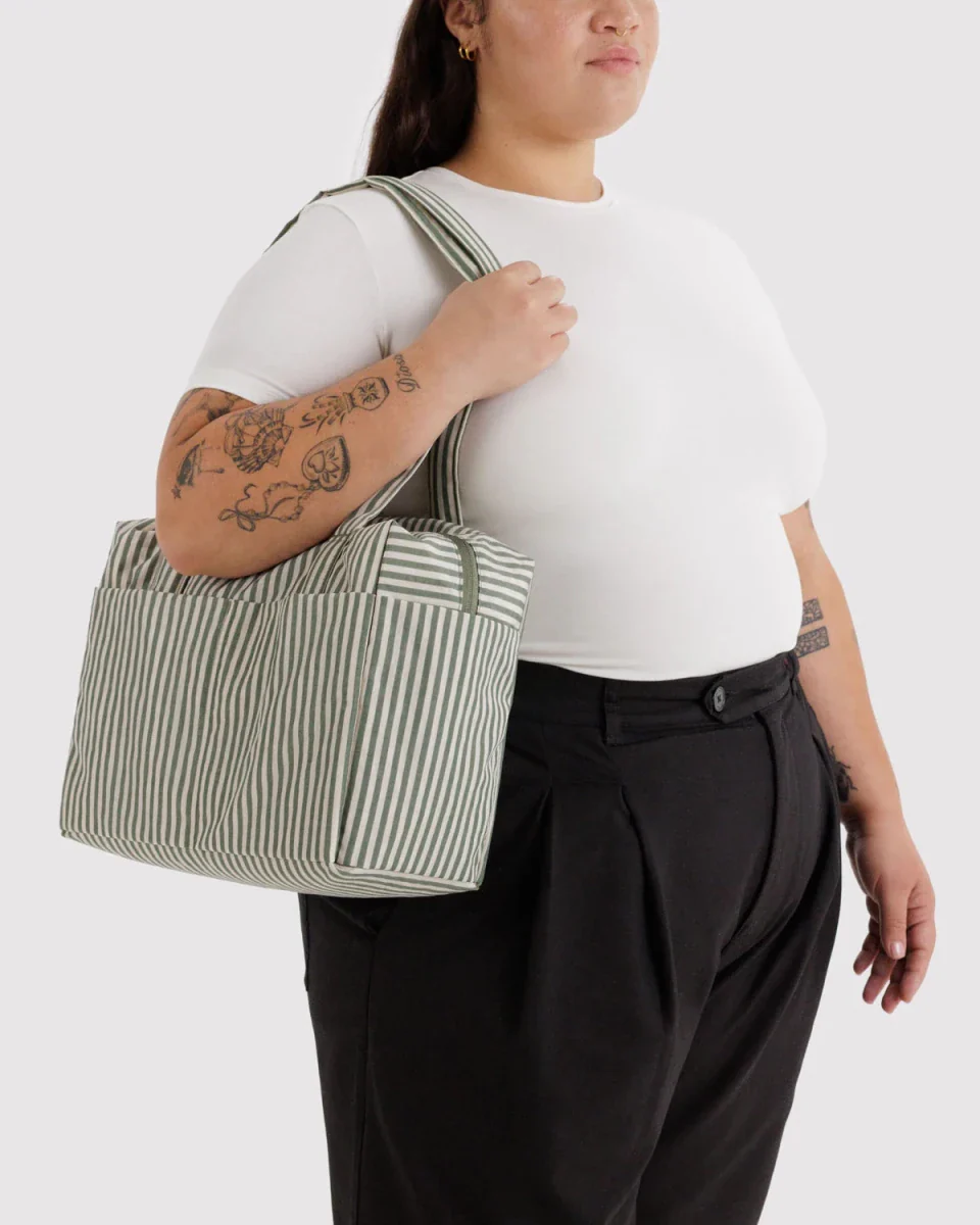 Sac Nuage Everyday Baggu Sage Stripes - Image 2