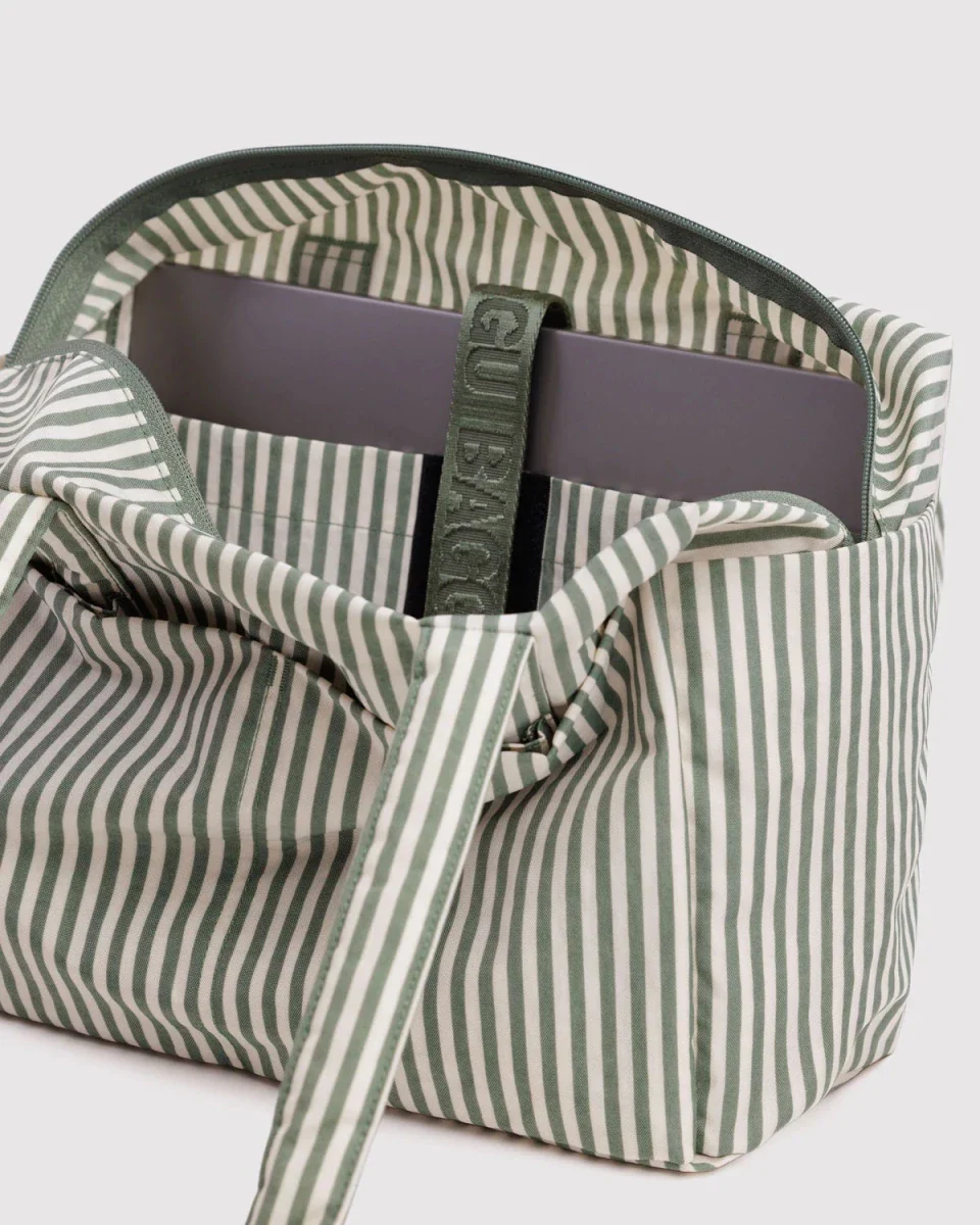Sac Nuage Everyday Baggu Sage Stripes - Image 4