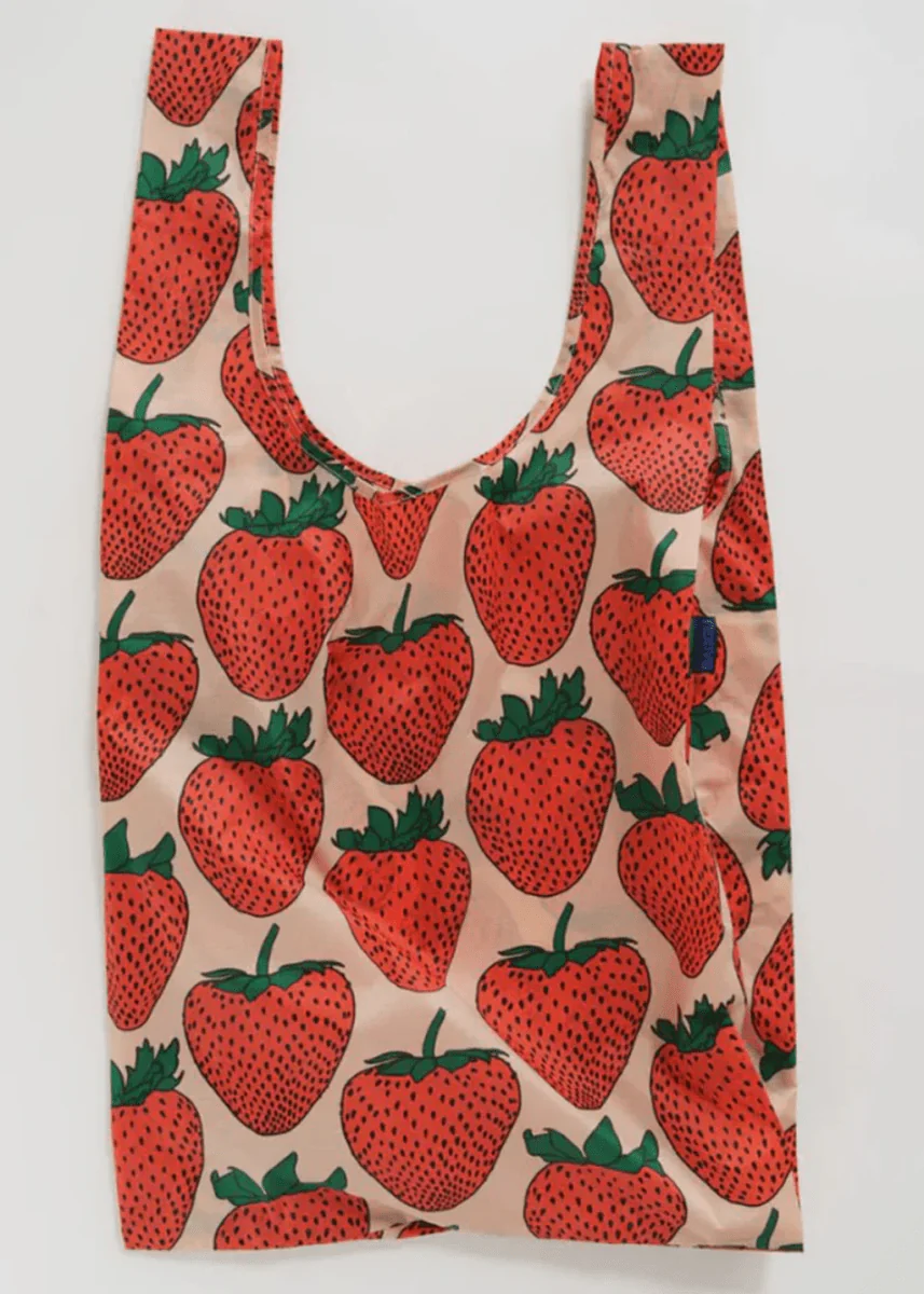 Grand Sac Réutilisable Baggu Fraises - Image 2