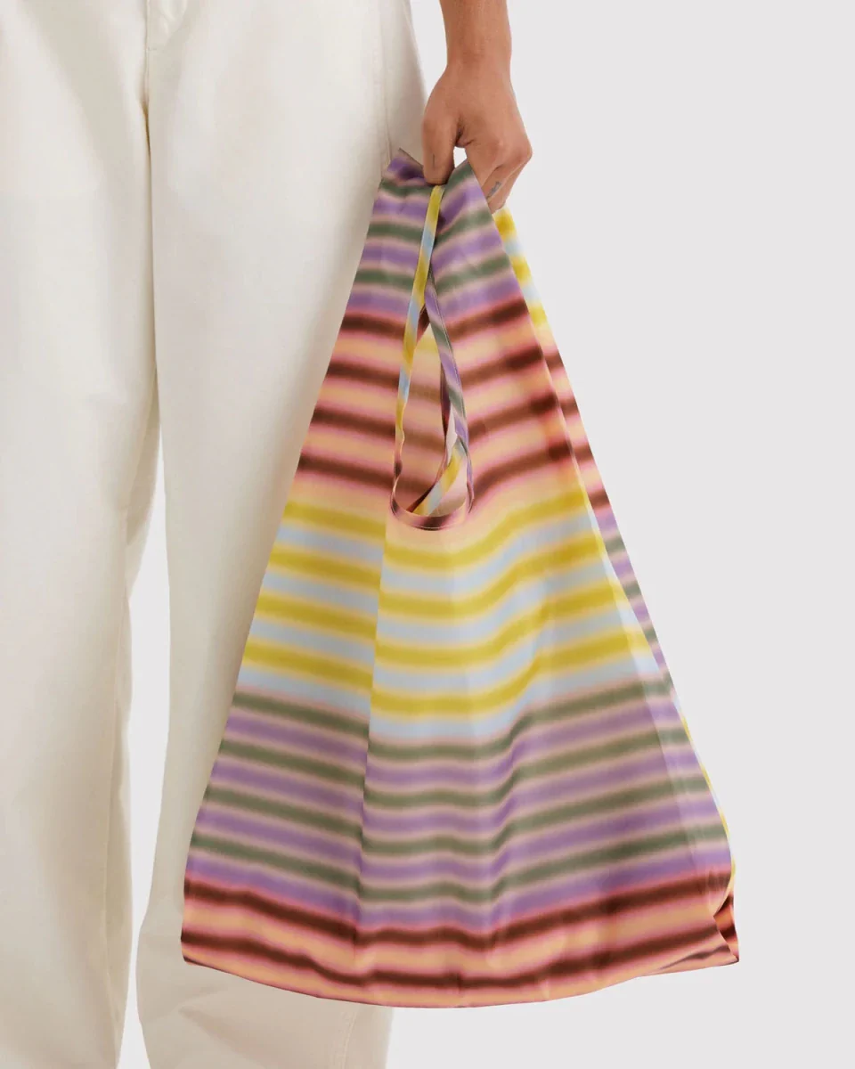 Sac Réutilisable Standard Baggu Gradient Stripe Multi - Image 2