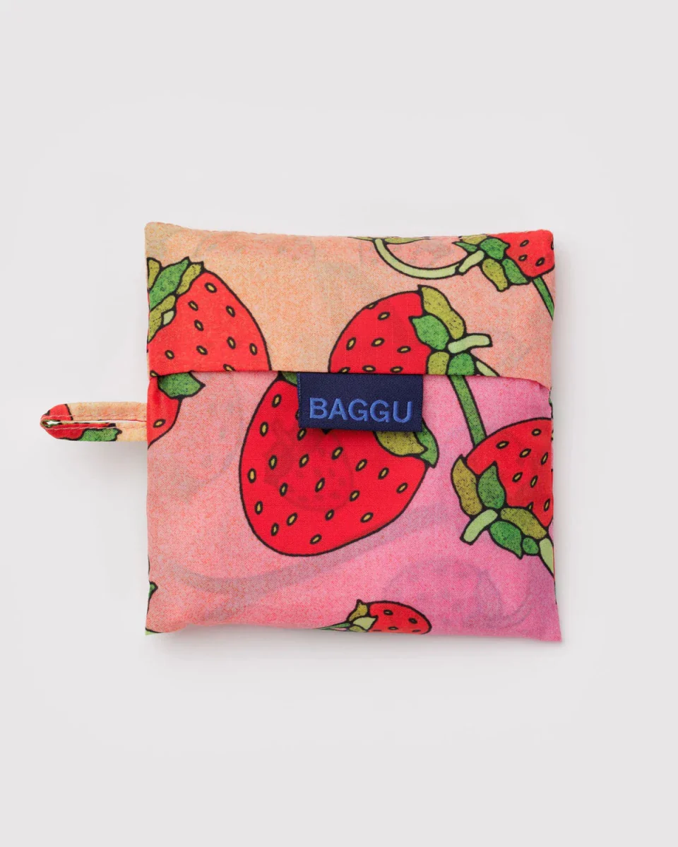 Sac Réutilisable Standard Baggu Strawberry Blossom - Image 3