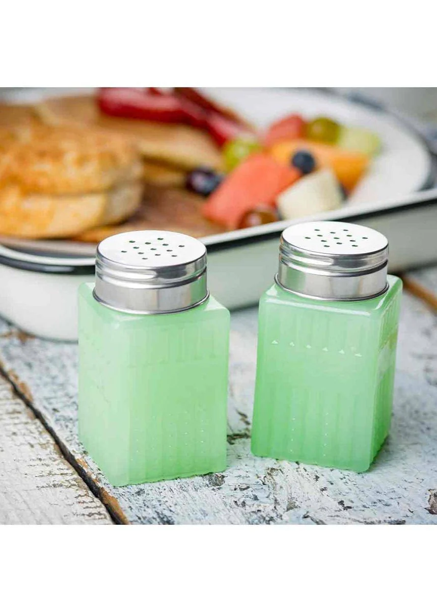 Salière et Poivrière 2oz Jadeite Table Craft - Image 2