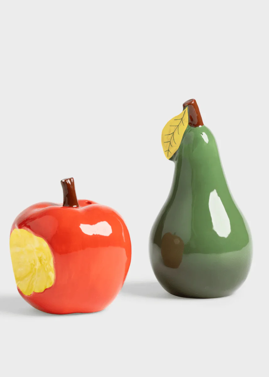 Salière et Poivrière Pomme et Poire &Klevering