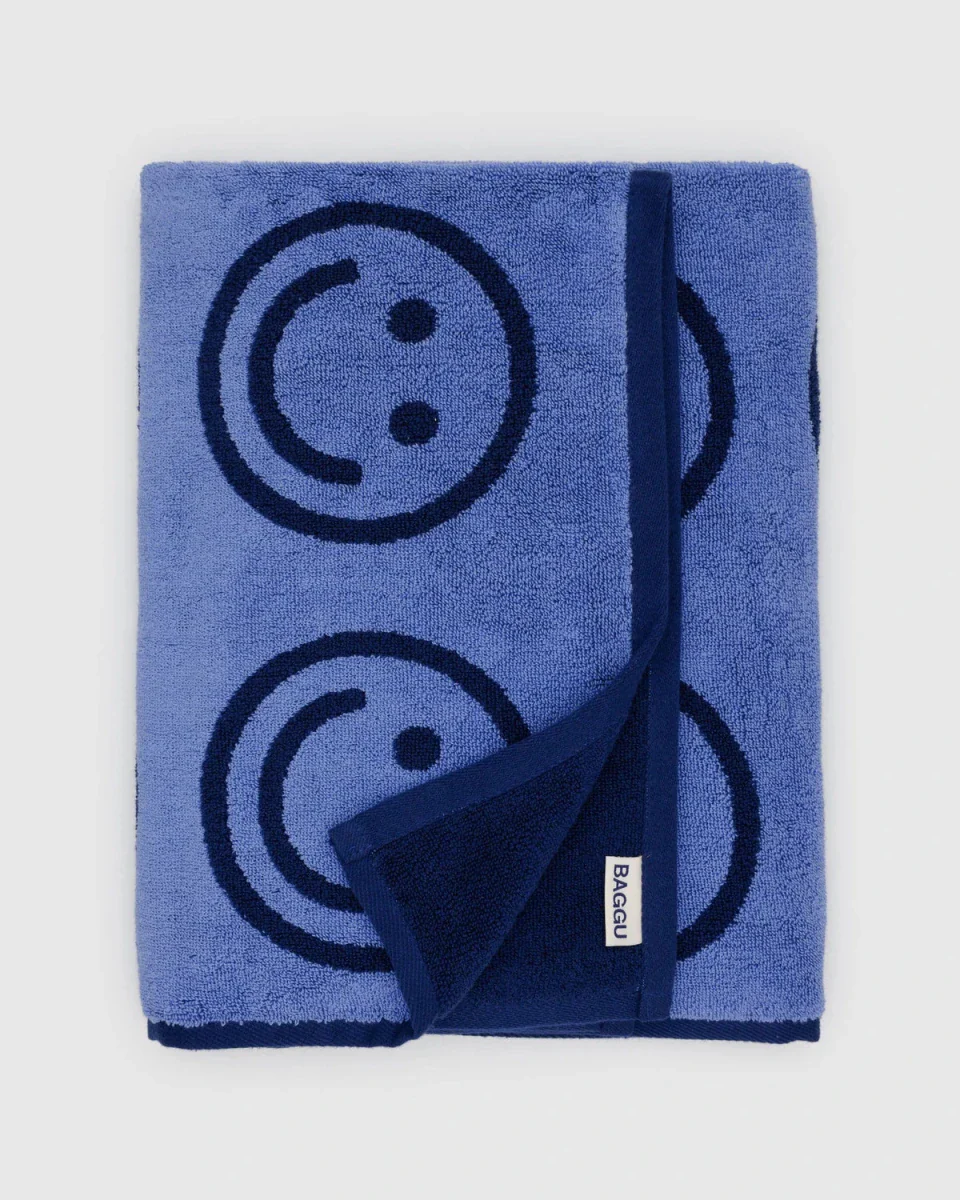 Serviette de Bain Baggu Happy Blue - Image 4