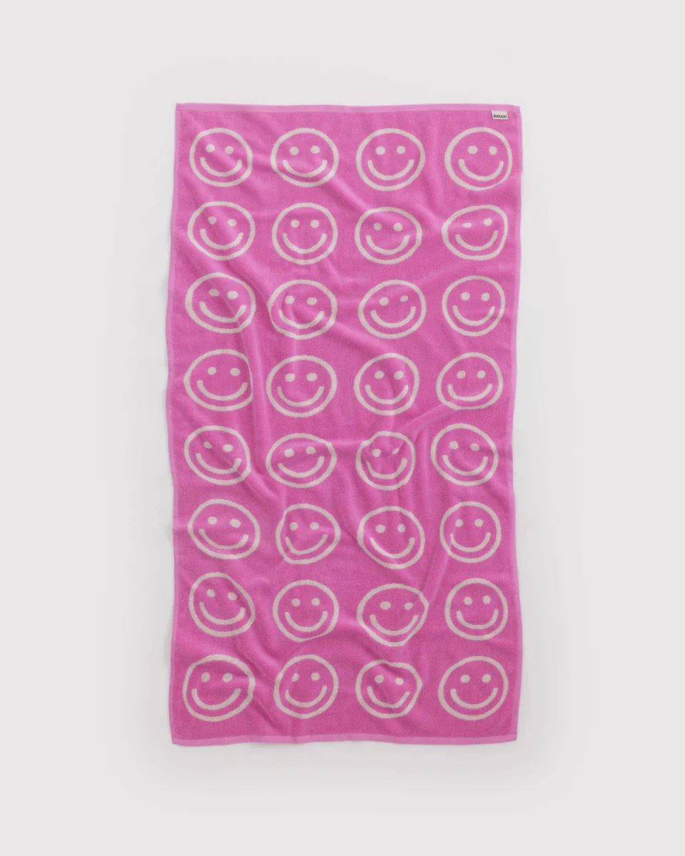 Serviette de Bain Baggu Happy Pink - Image 2