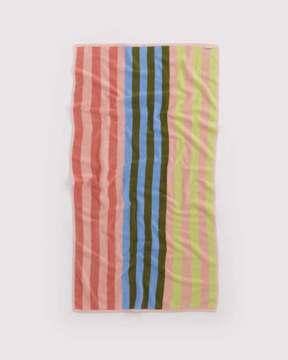 Serviette de Bain Baggu Sherbet Stripe - Image 2