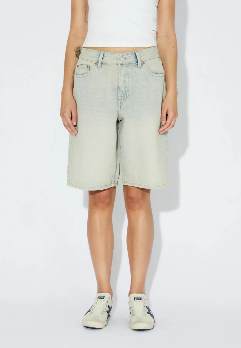 Short Asra Dr Denim Stream Light Sand - Image 7