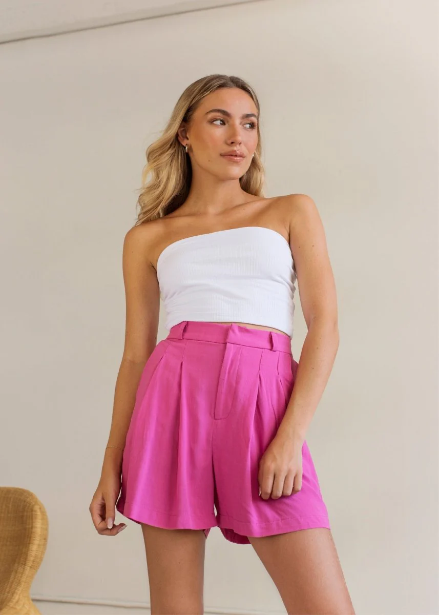 Short Grace Dailystory Fushia SOLDE - Vente Finale