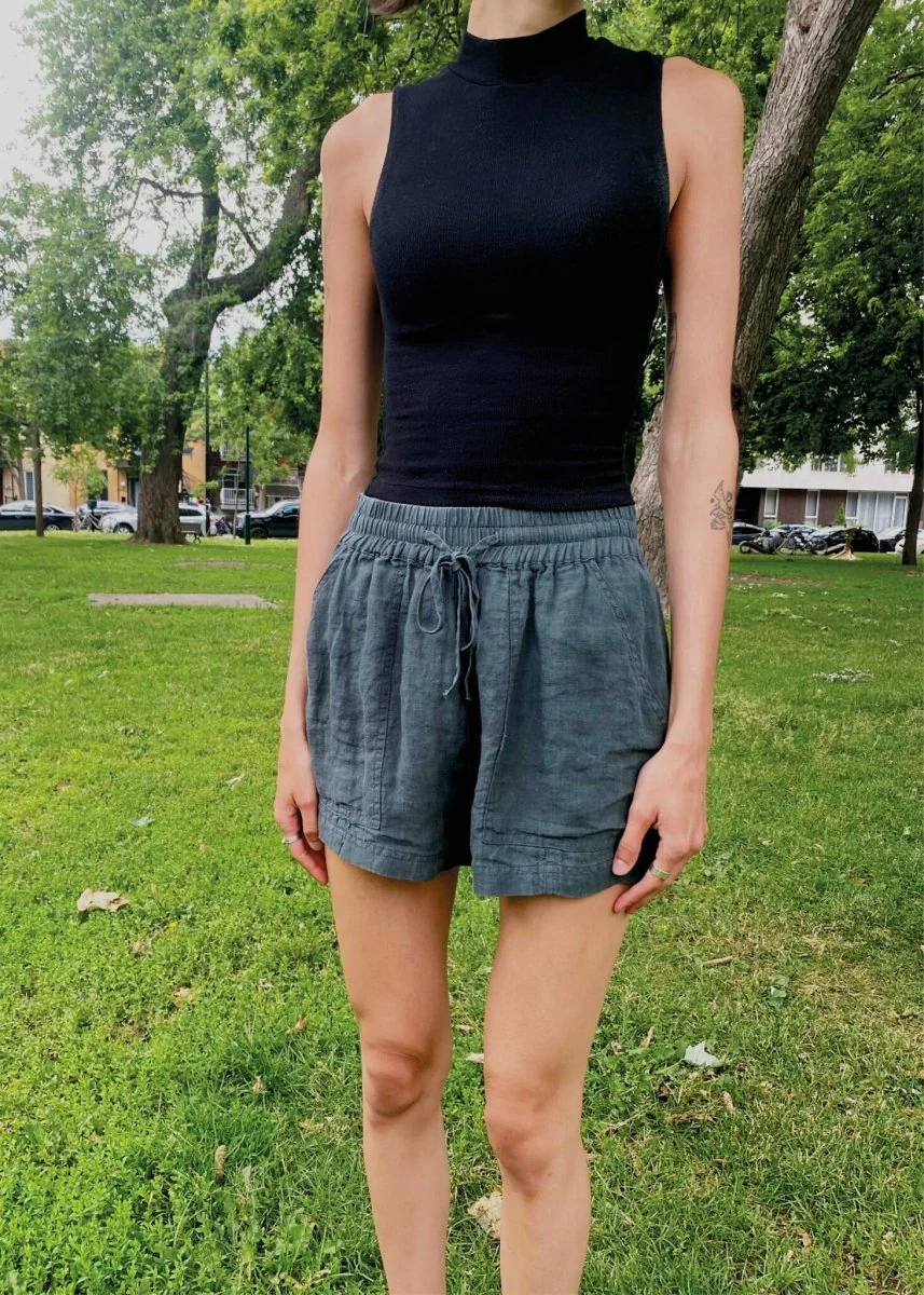 Short Lin Gaby Naïf Vert SOLDE - Vente Finale