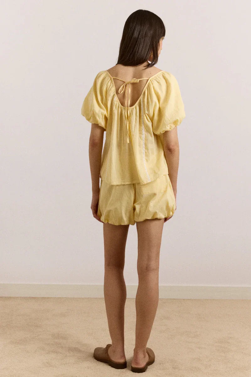 Short Maura Jaune Beurre Damson Madder - Image 4