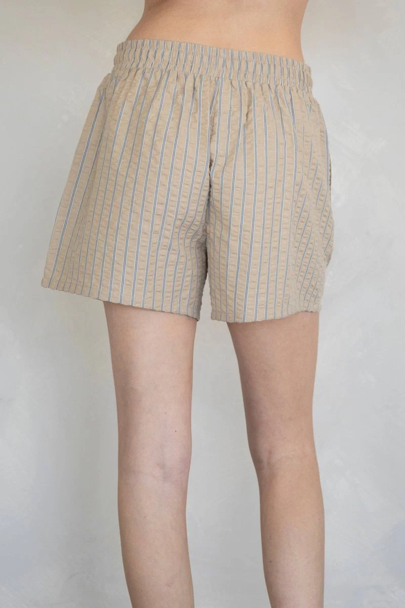 Shorts Billie Beige Rayures Things Between - Image 4