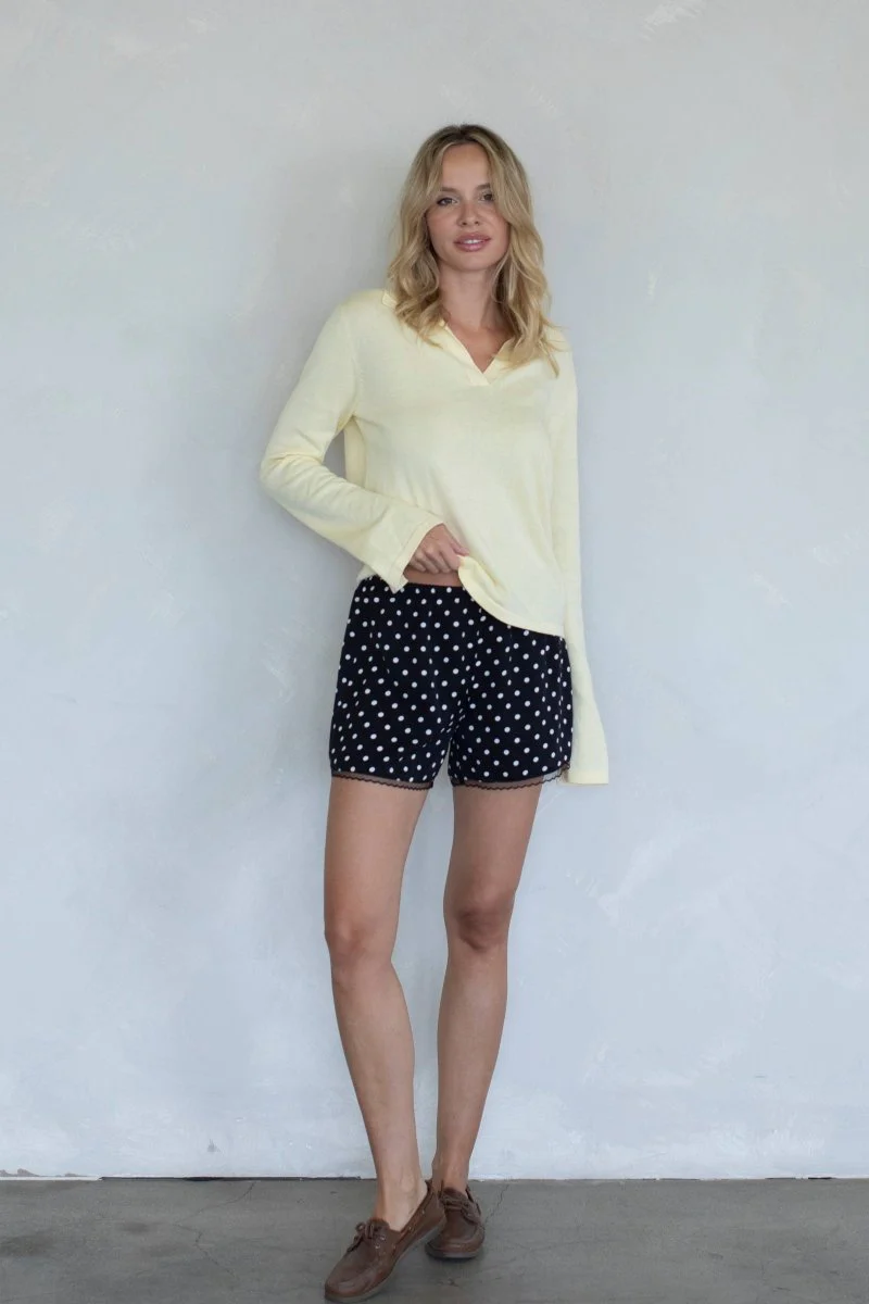 Shorts en Satin Polka Dots Things Between - Image 2