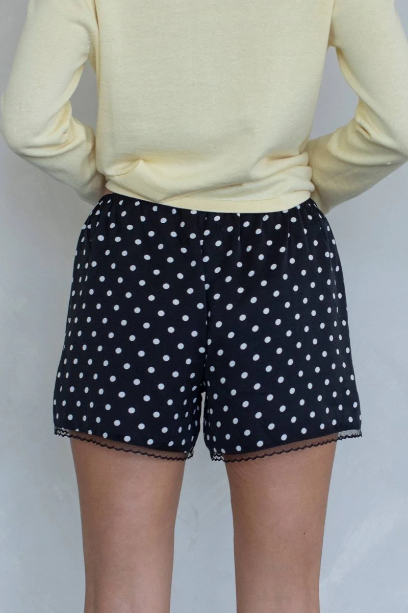 Shorts en Satin Polka Dots Things Between - Image 4
