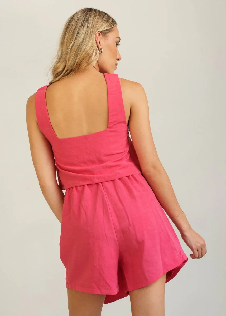 Skort Ivy Dailystory Corail SOLDE - Vente Finale - Image 2