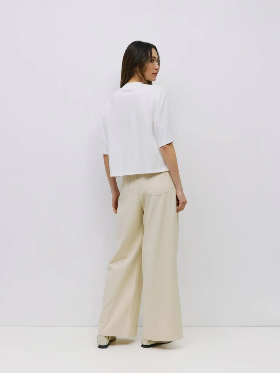 T-Shirt Daphné Blanc Mod Ref - Image 3