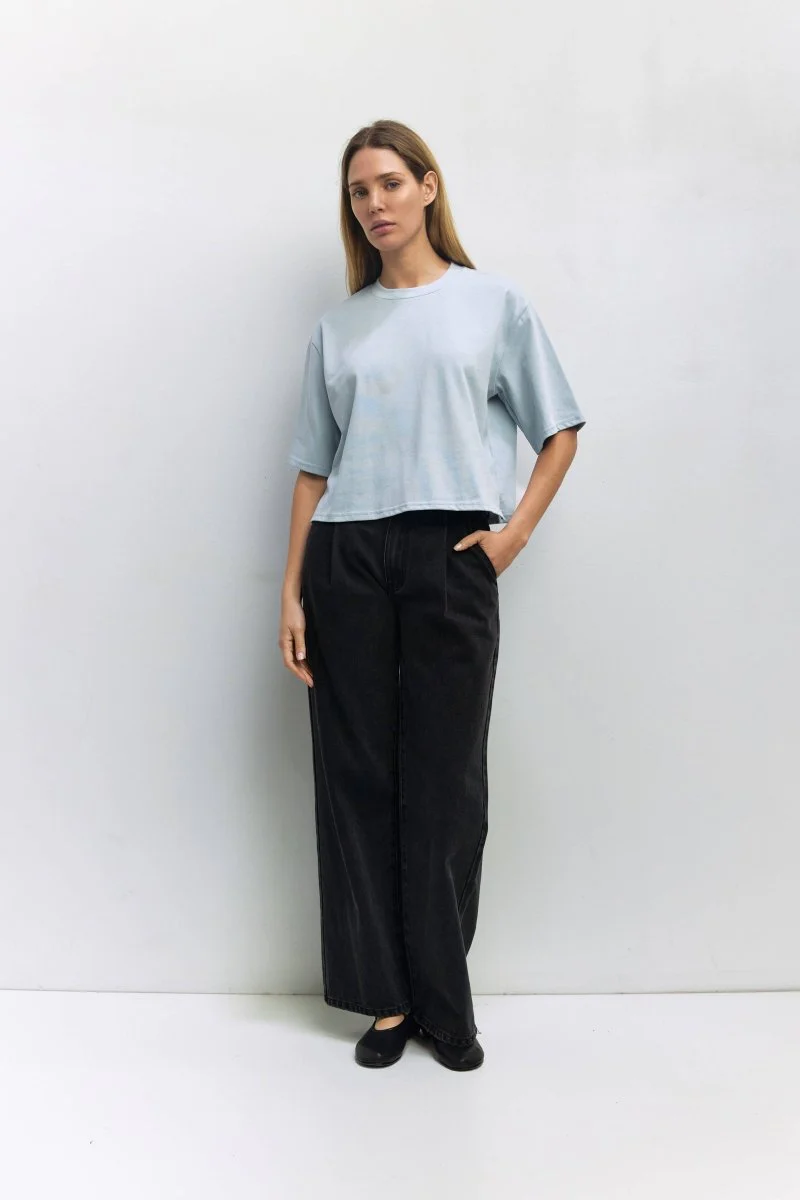 T-Shirt Daphné Bleu Pâle Mod Ref - Image 5