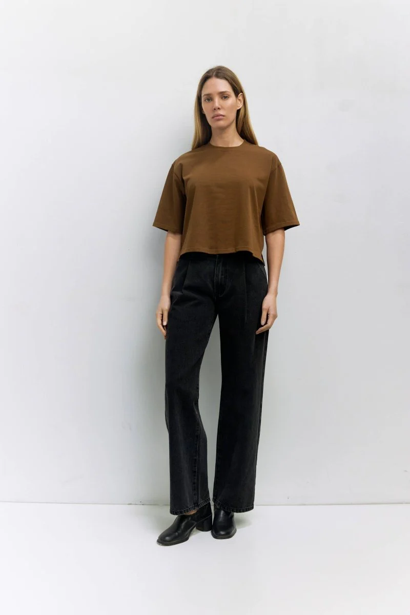 T-Shirt Daphné Brun Mod Ref
