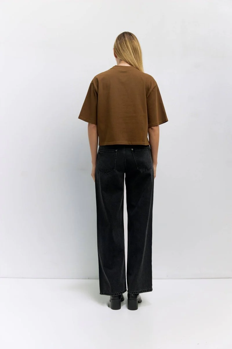 T-Shirt Daphné Brun Mod Ref - Image 3
