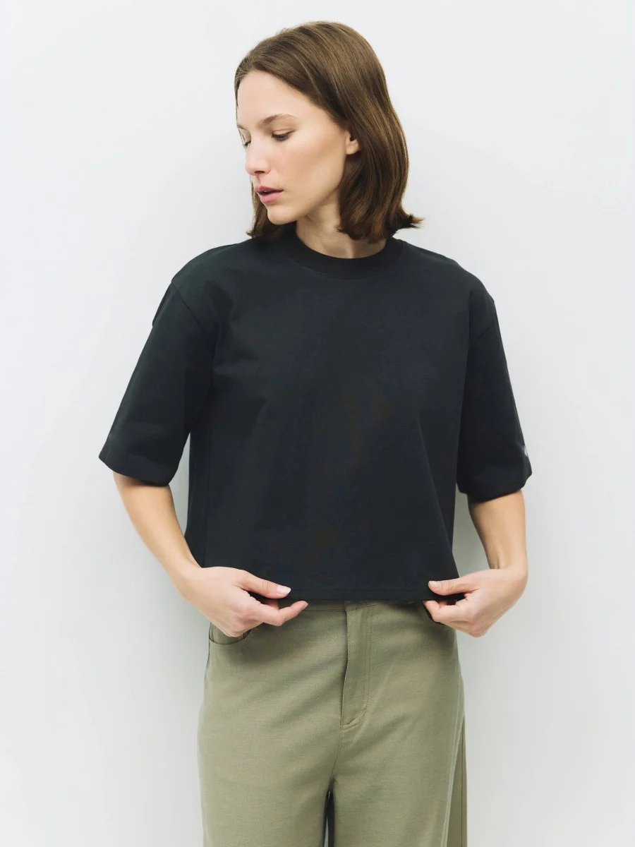 T-Shirt Daphné Noir Mod Ref