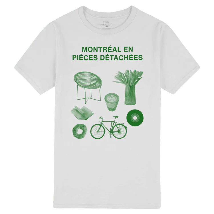 T-Shirt Montréal en Pièces Détachées Les Beaux Jours - Image 3