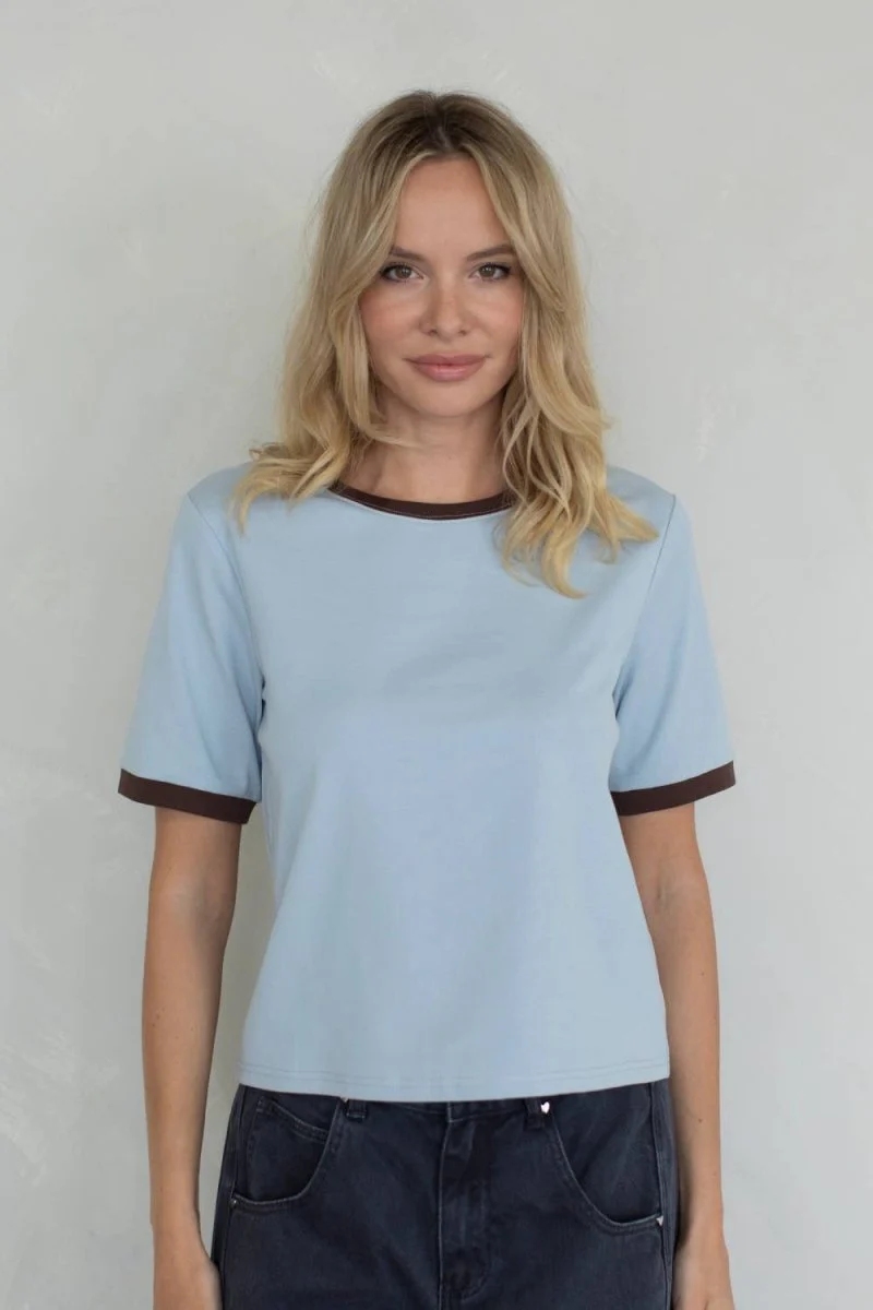T-Shirt Rina Bleu Things Between
