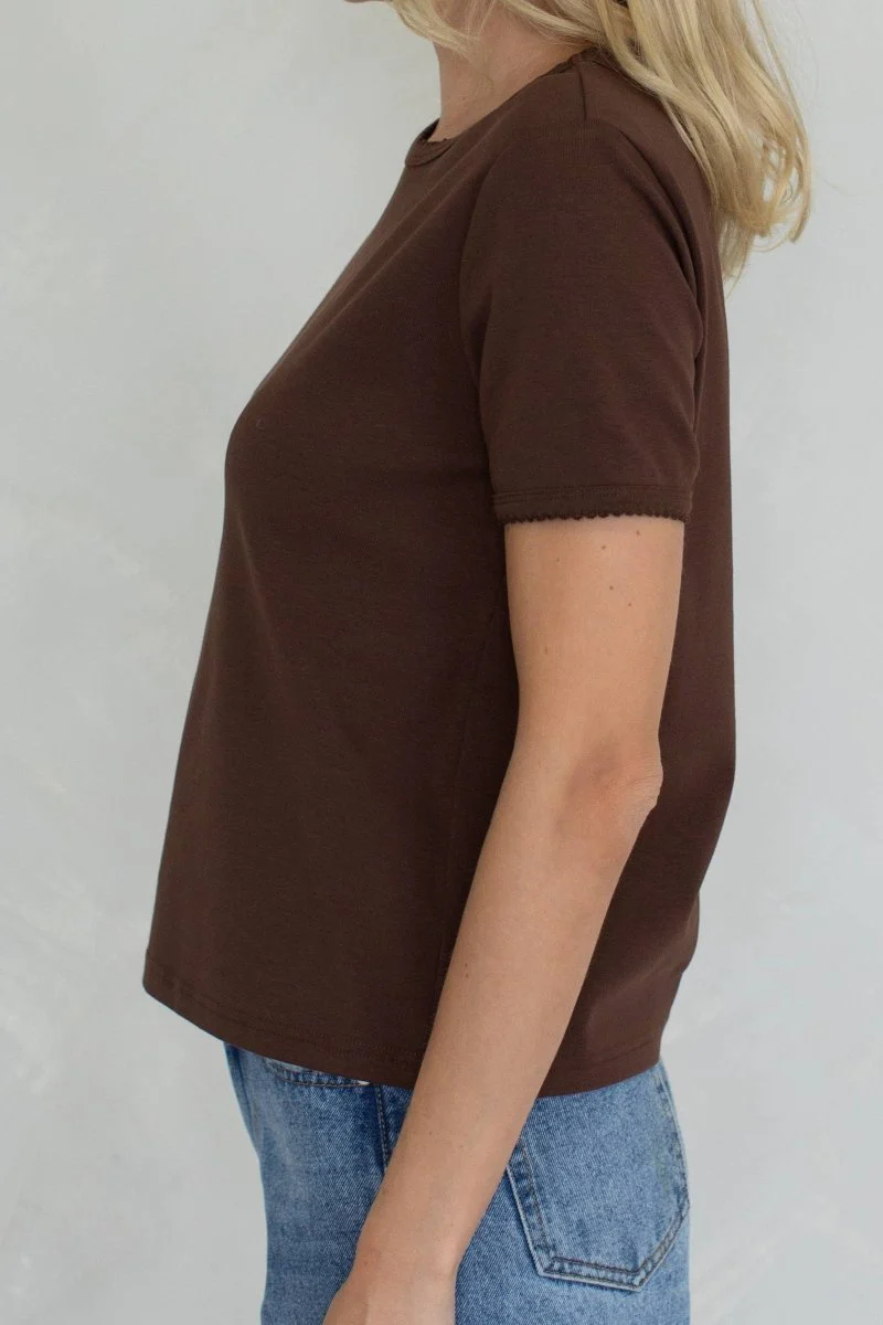 T-Shirt Stella Chocolat Things Between - Image 2