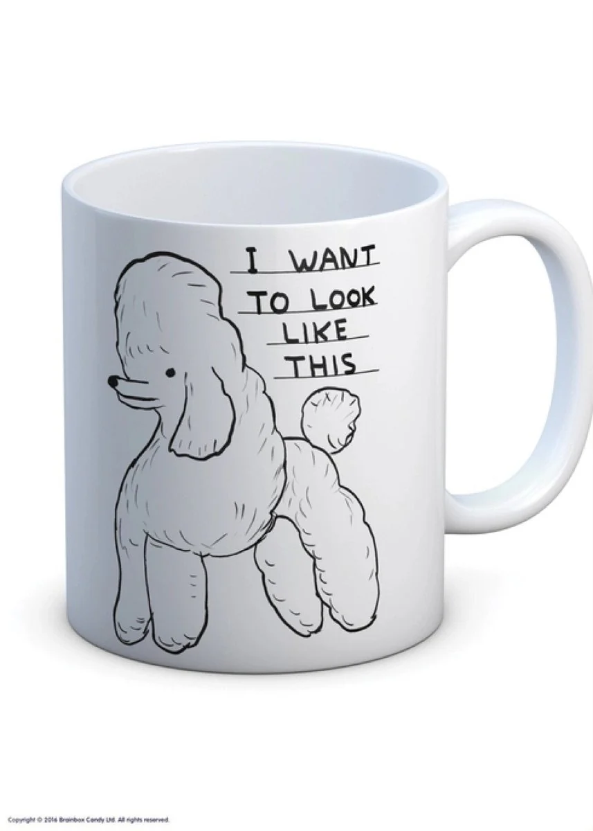 Tasse Want to Look like This D. Shrigley - Image 3