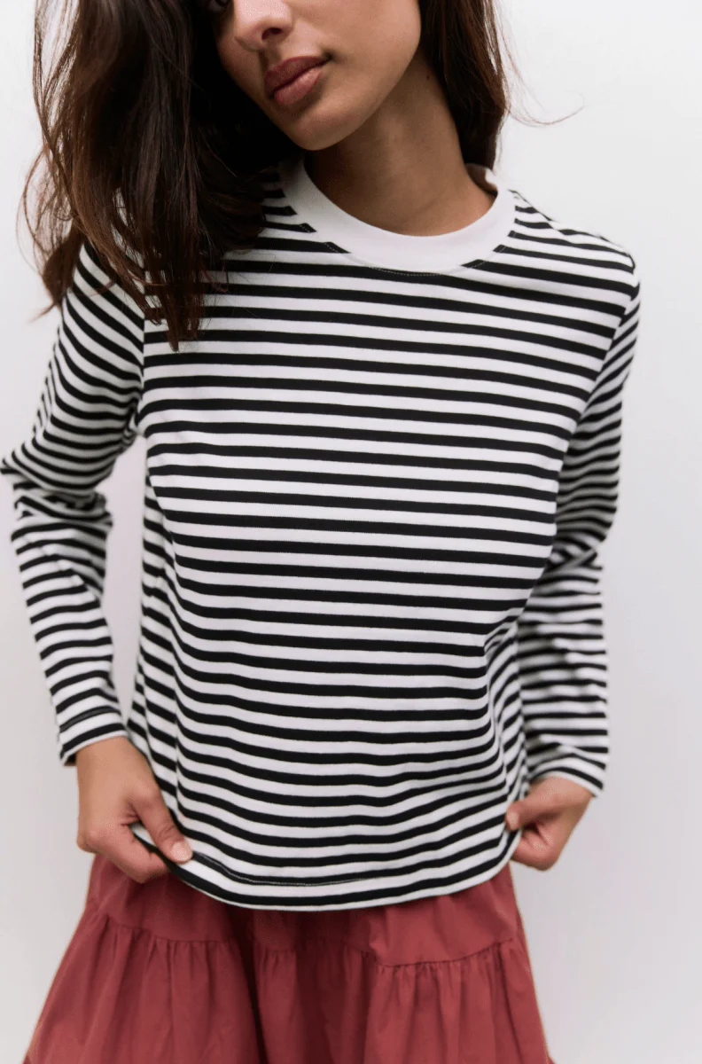 Haut Kathleen Mod Ref Noir et Blanc