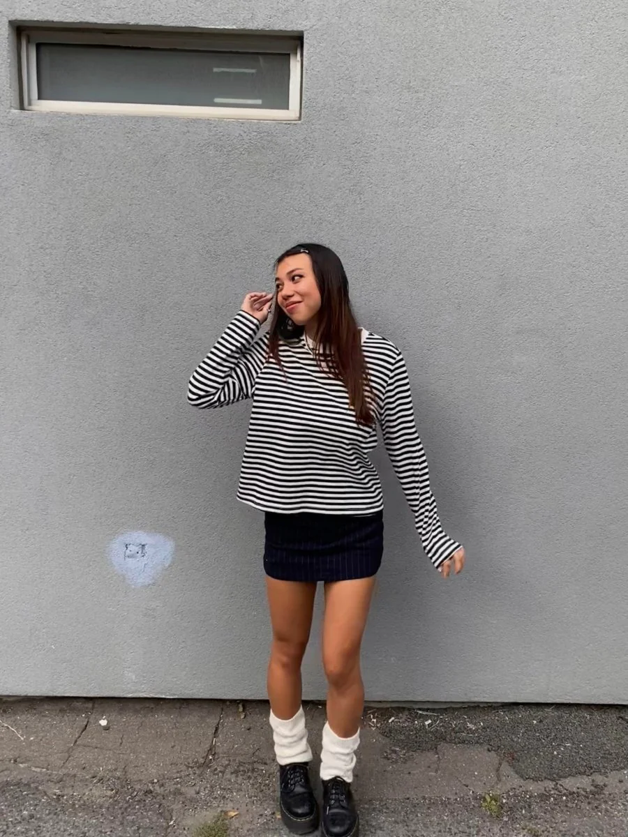 Haut Kathleen Mod Ref Noir et Blanc - Image 2