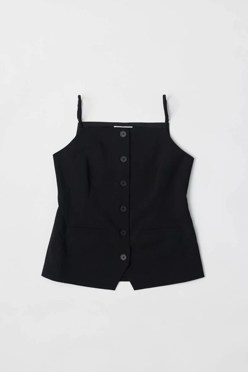 Camisole Boutonée Selene Mod Ref SOLDE - Vente Finale - Image 4