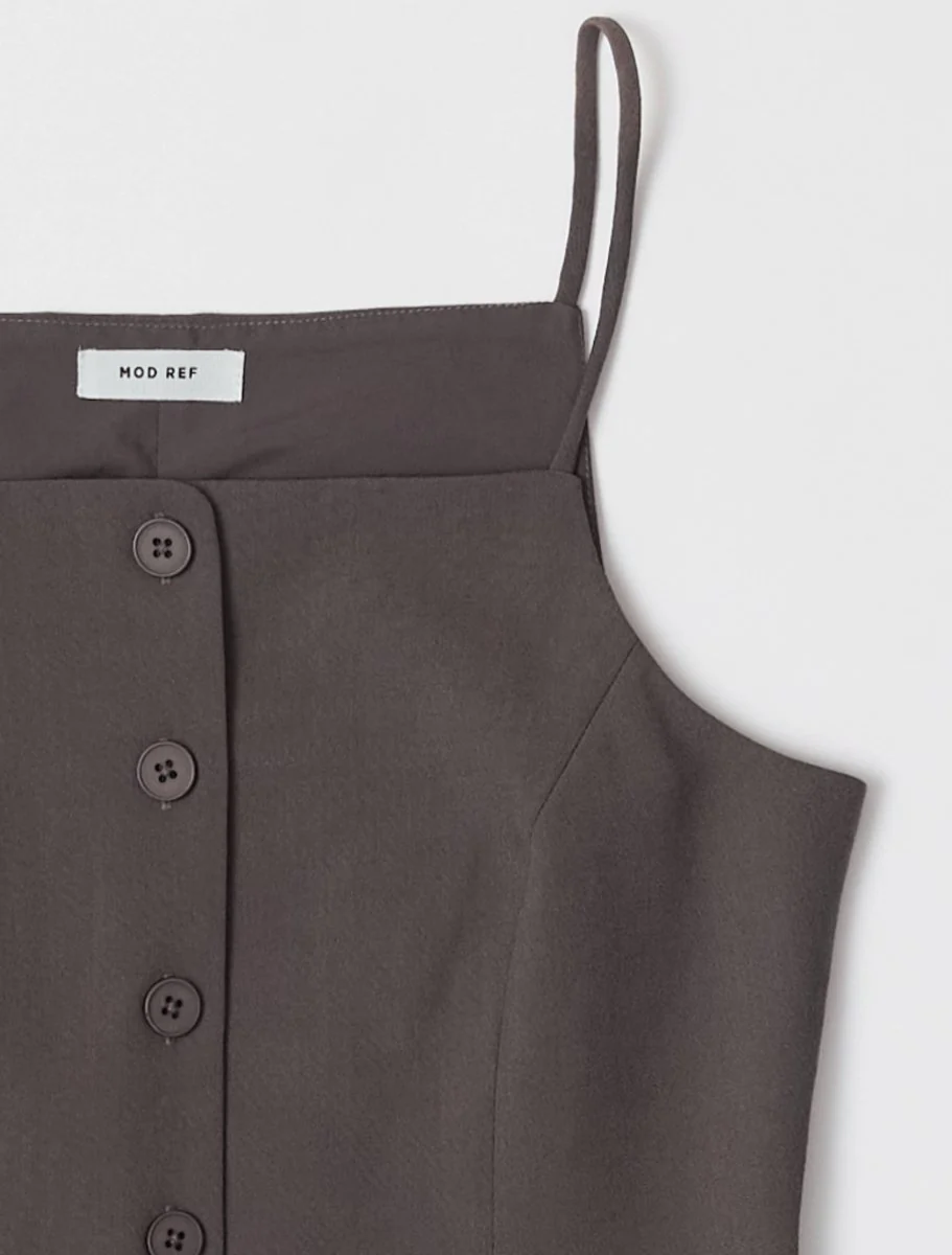 Camisole Boutonée Selene Mod Ref SOLDE - Vente Finale - Image 9