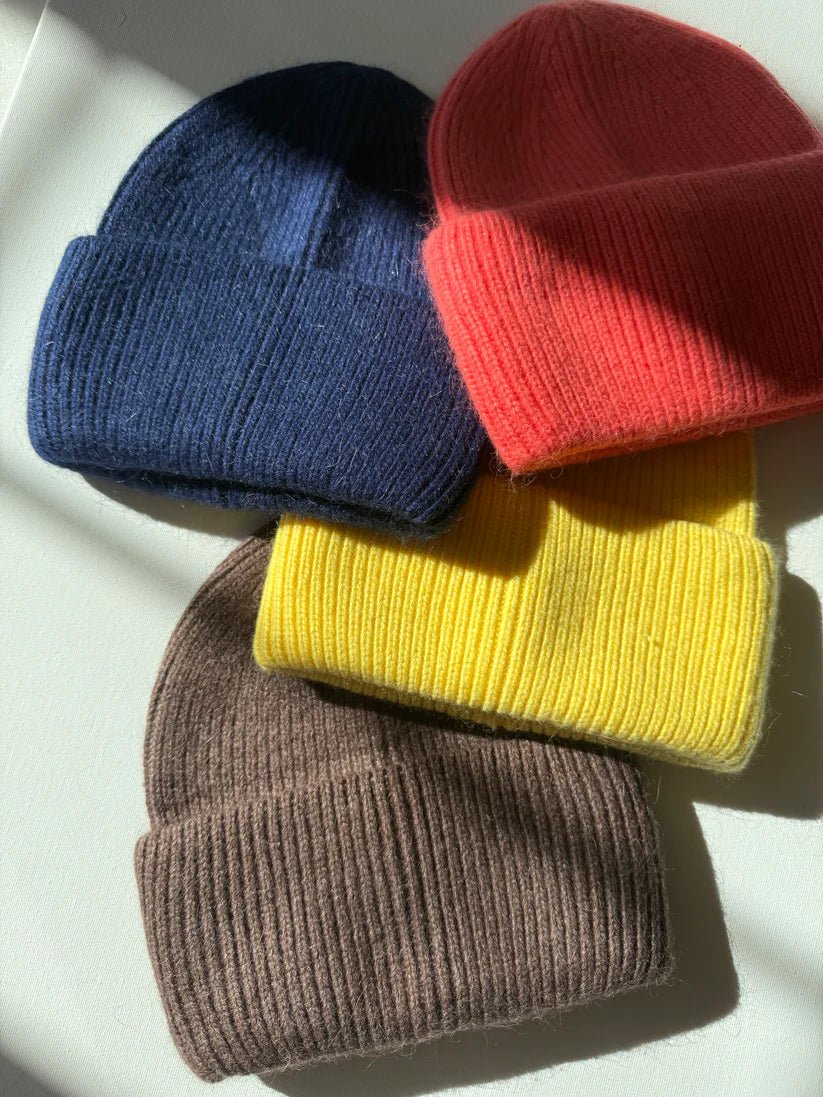 Tuque Angora et Laine Marine Billy Bamboo - Image 3