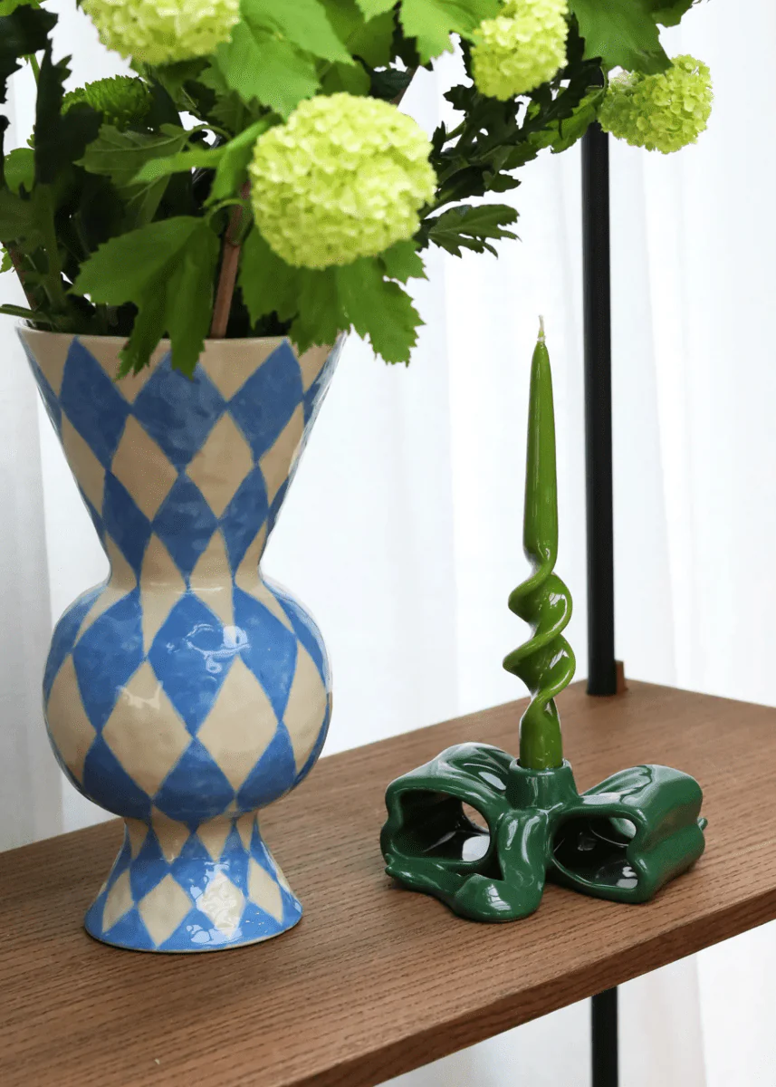 Vase Rhombic Bleu &Klevering - Image 2