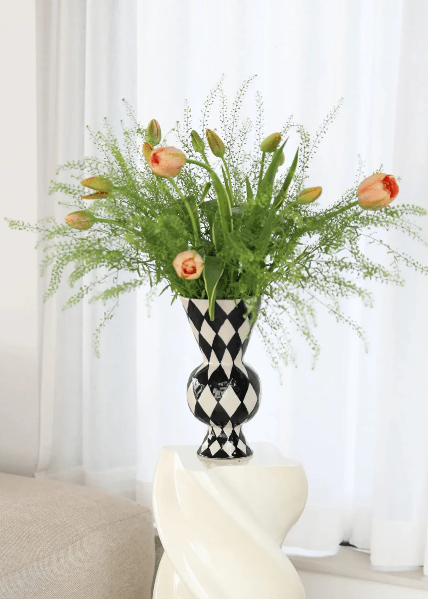 Vase Rhombic Noir &Klevering - Image 2