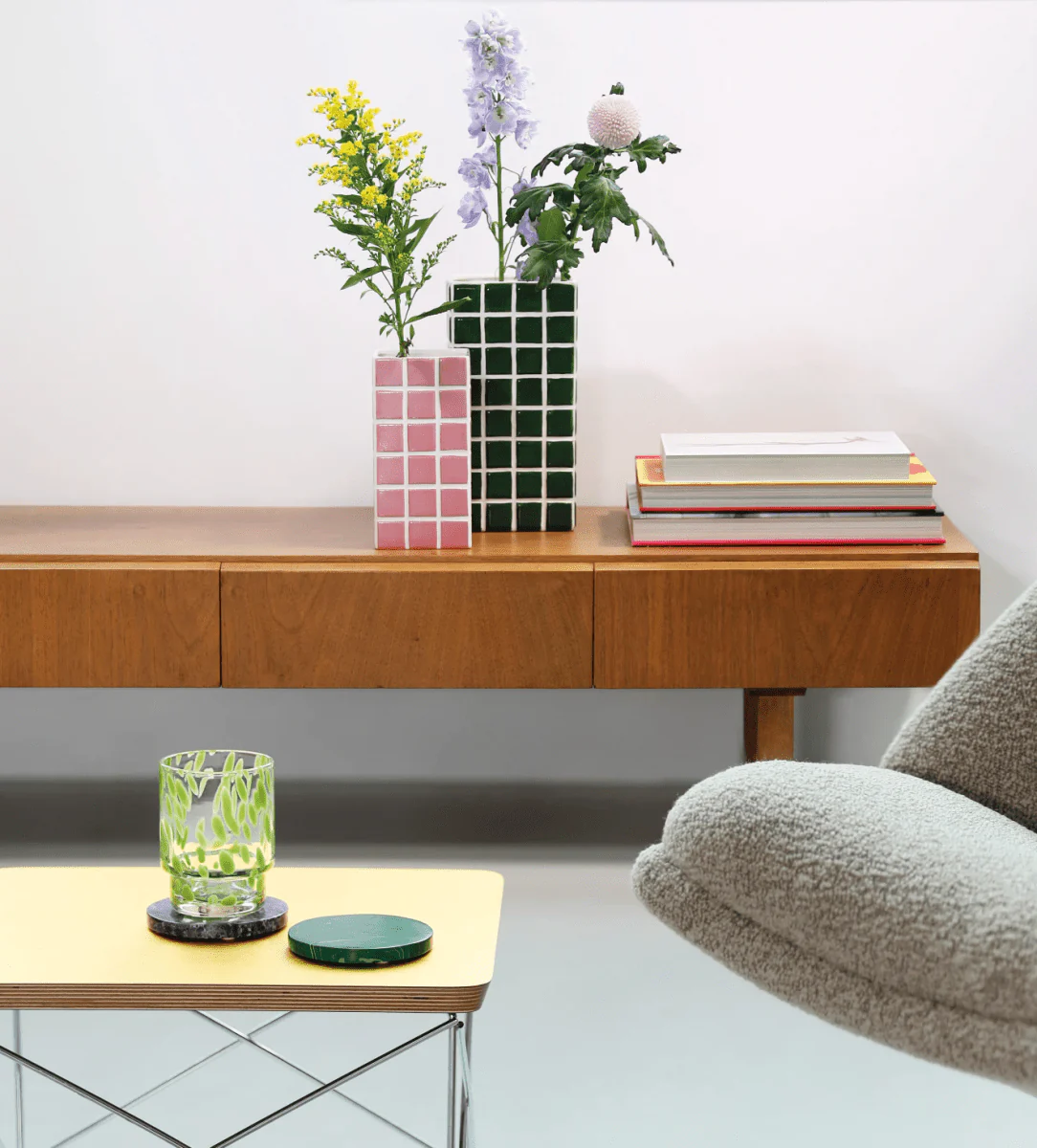 Vase Tuiles &Klevering Rose - Image 2