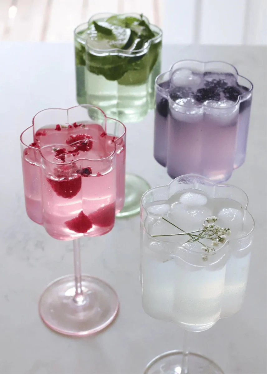 Verre à Vin Fleur Moi d'Abord