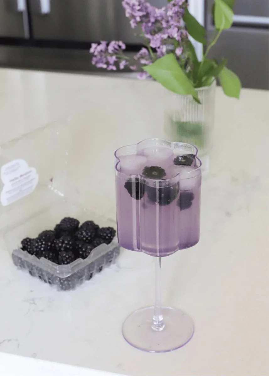 Verre à Vin Fleur Moi d'Abord - Image 3