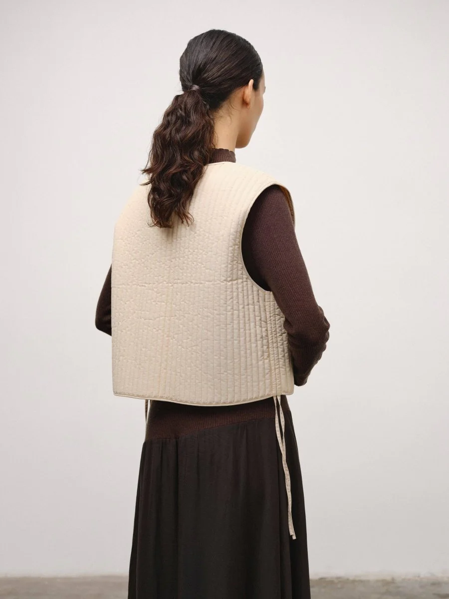 Veste Doublée Ölend Sable SOLDE - Vente Finale - Image 4