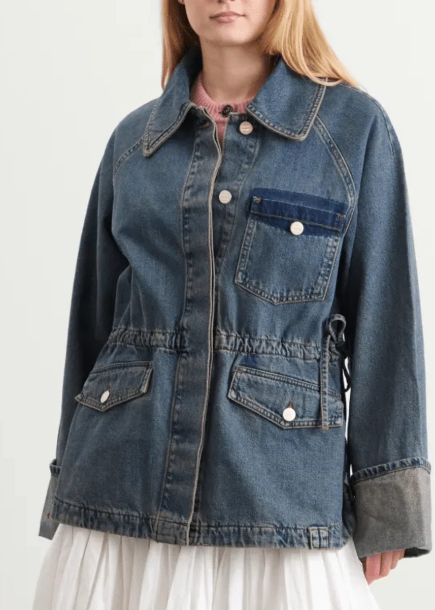Veste Jeans Emilie Damson Madder - Image 4
