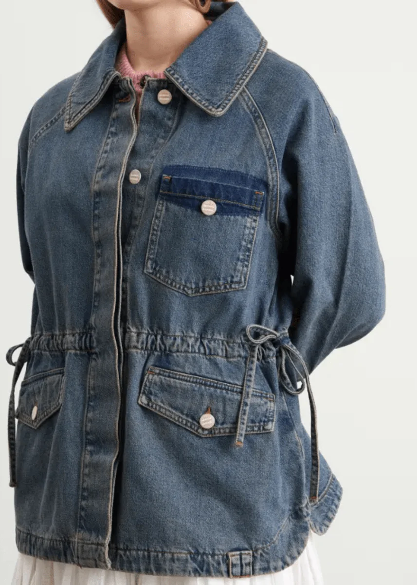 Veste Jeans Emilie Damson Madder - Image 5
