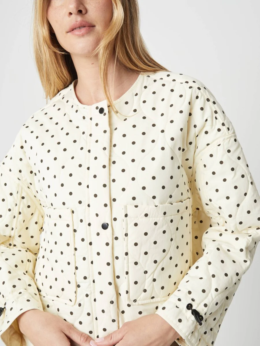 Veste Matelassée à Pois Liv Mod Ref - Image 5