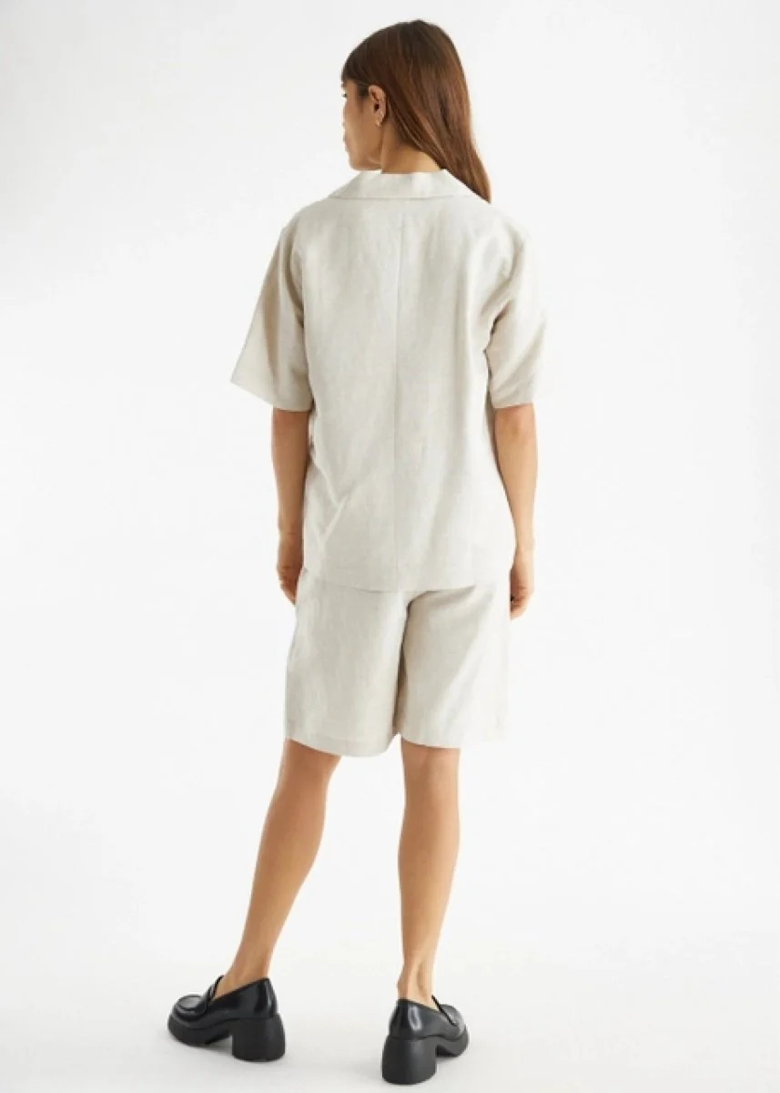 Veston en Lin Cyd All Row Beige SOLDE - Vente Finale - Image 4